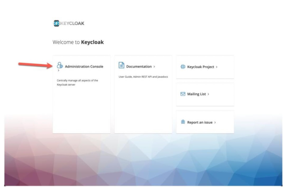Keycloak Login Screen