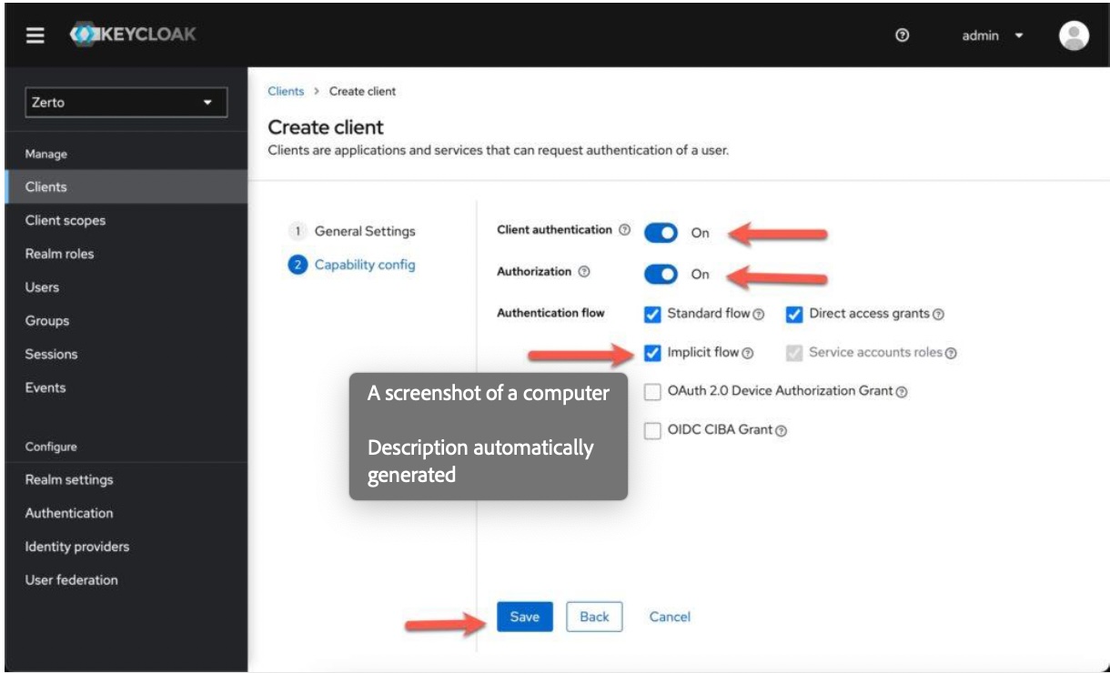 Client Attributes Configuration